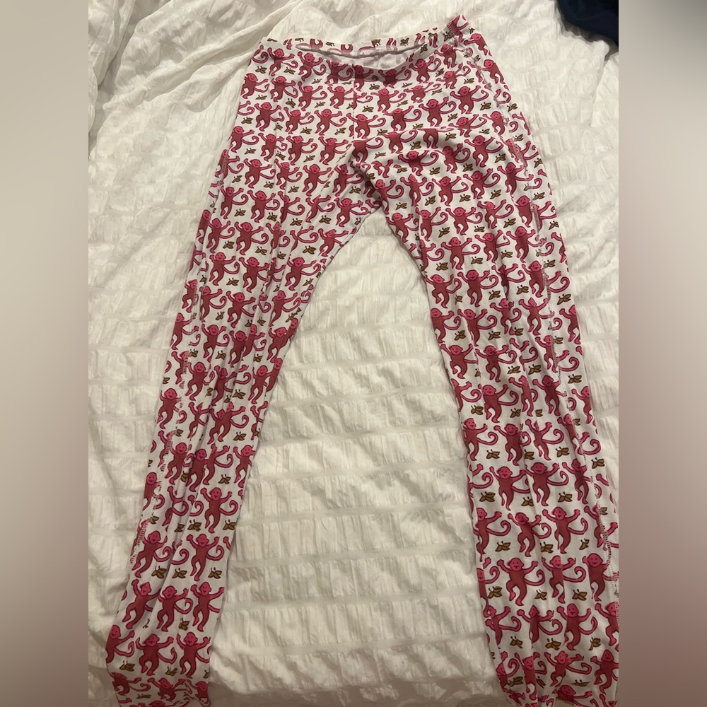 Roller rabbit red/pink monkey pants size XS!!